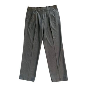 MERONA RAYON BLEND TAILORED FOLD PLEATED TROUSERS WORK OFFICE BAGGIES